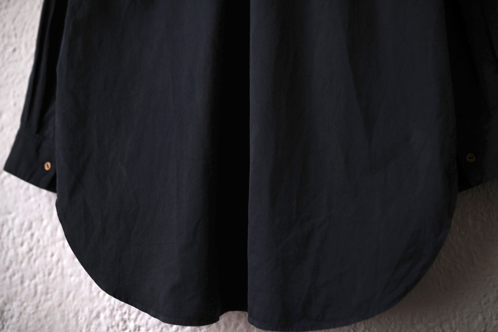 25 AW Classic Shirts Overdyed 後染めスビンゴールドコットンクラシックシャツ Araki Yuu アラキユウ フーディー 男性向け