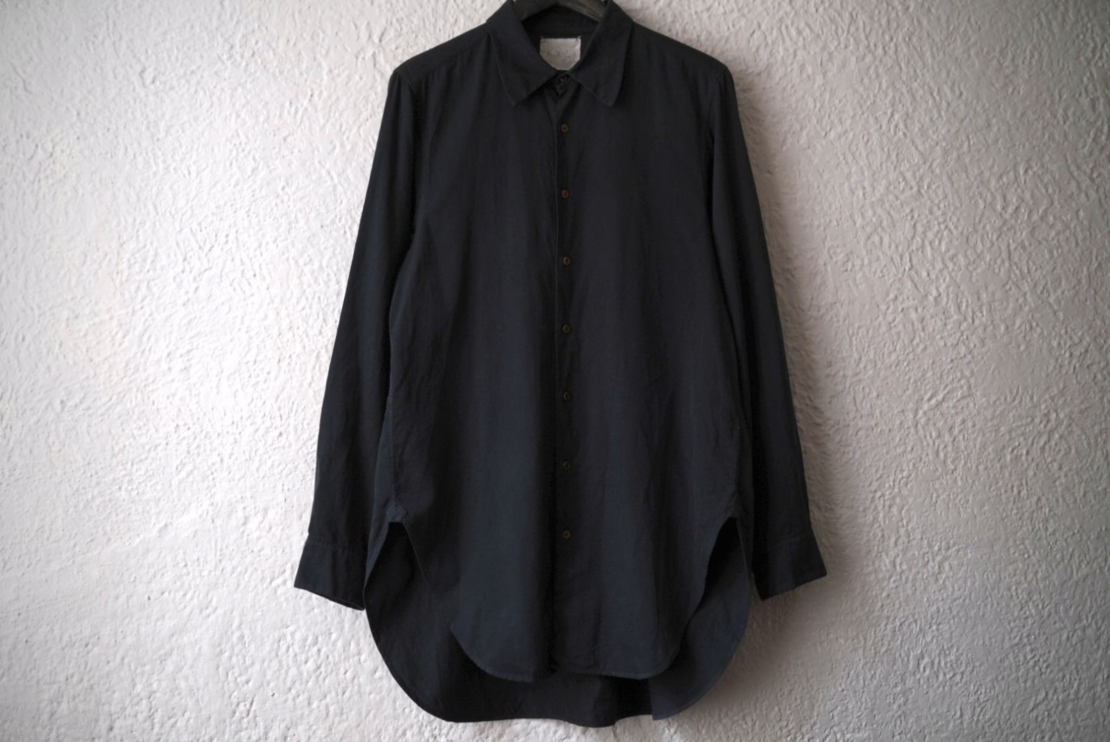 25 AW Classic Shirts Overdyed 後染めスビンゴールドコットンクラシックシャツ Araki Yuu アラキユウ