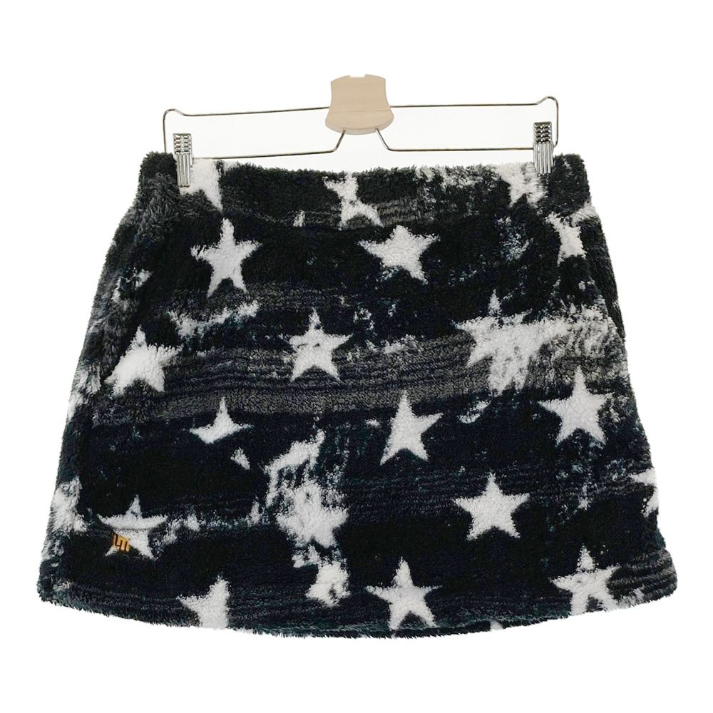 美品★ラウドマウススカートLL サイズ：LL LOUD MOUTH ラウドマウス ; ボアスカート 星 総柄 ブラック