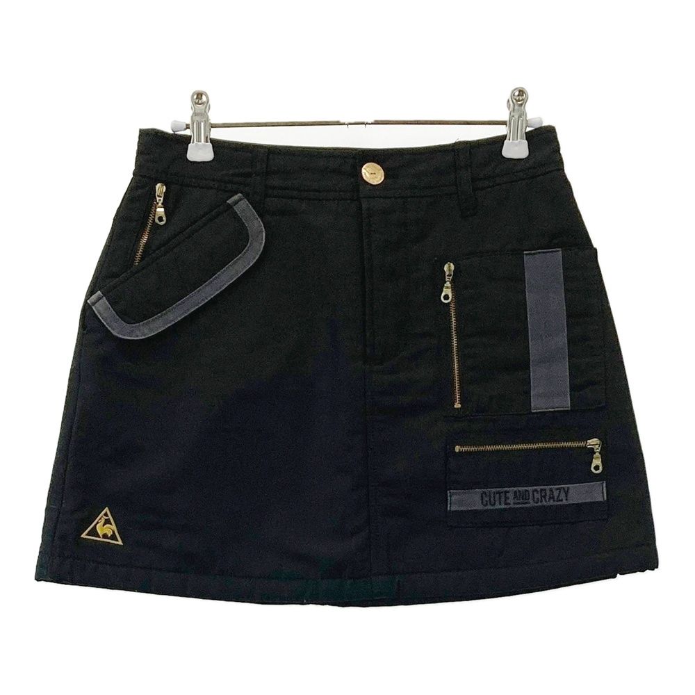 サイズ：7 LE COQ GOLF ルコックゴルフ 中綿スカート ブラック系