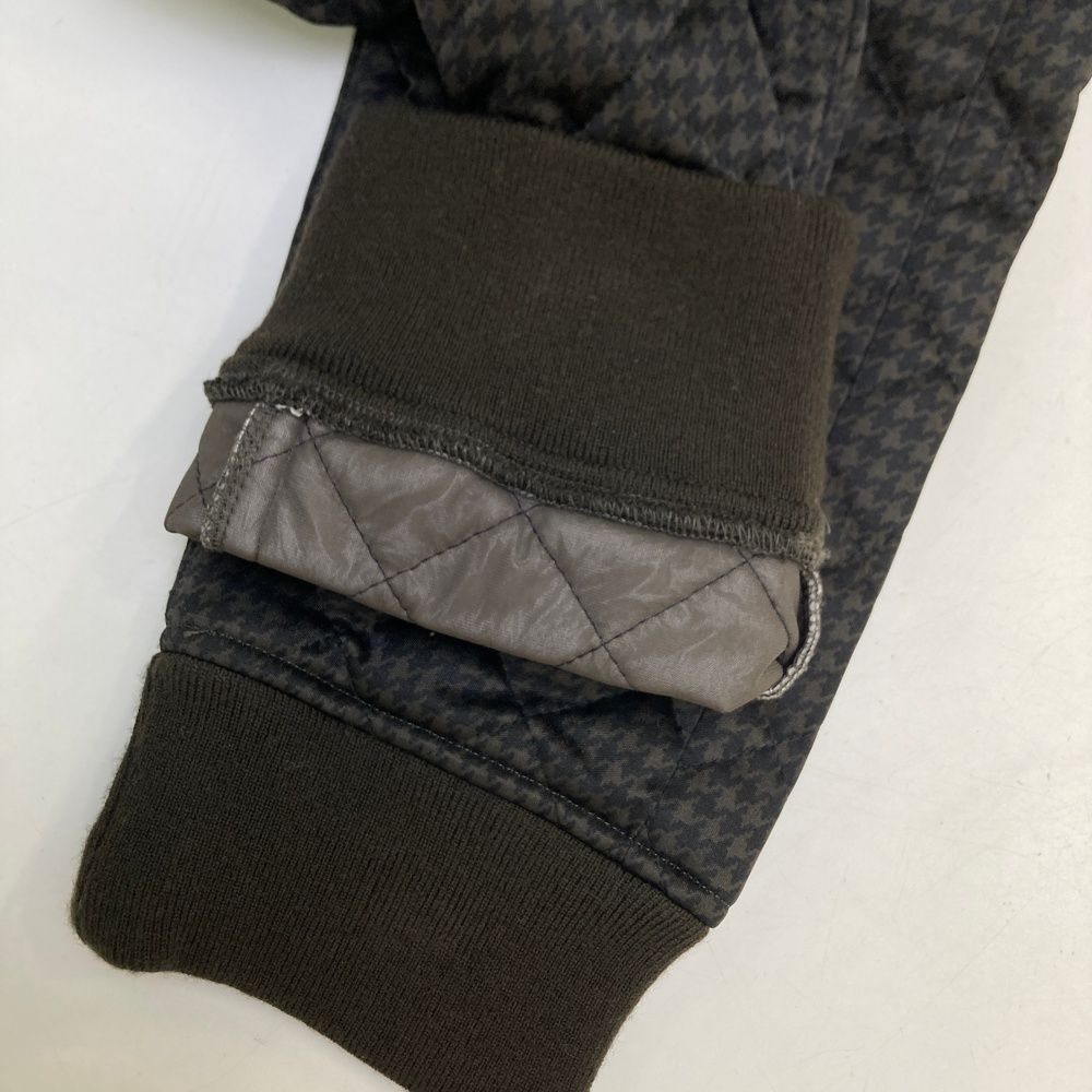 サイズ：1 PEARLY GATES パーリーゲイツ 中綿パンツ 千鳥柄 カーキ系