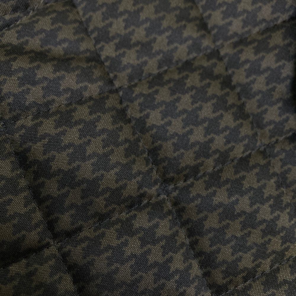 サイズ：1 PEARLY GATES パーリーゲイツ 中綿パンツ 千鳥柄 カーキ系