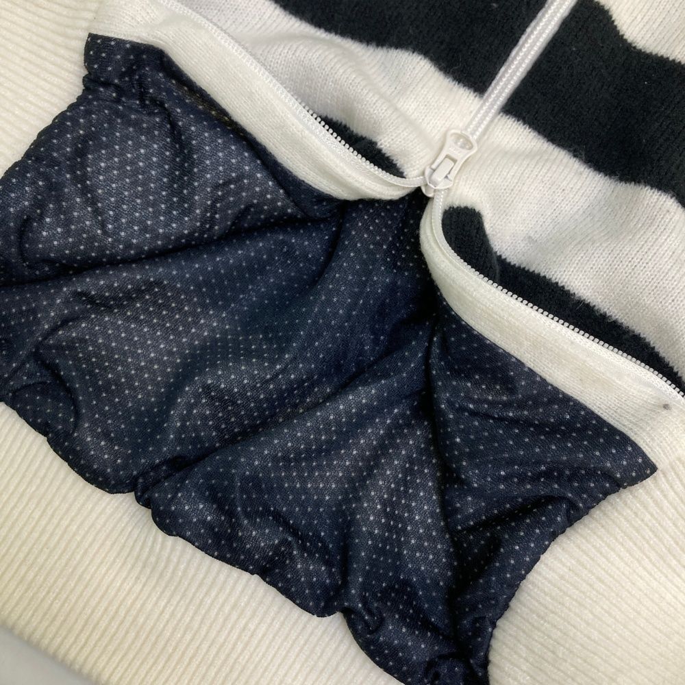 サイズ：2 PEARLY GATES パーリーゲイツ 裏地付 ニットジャケット