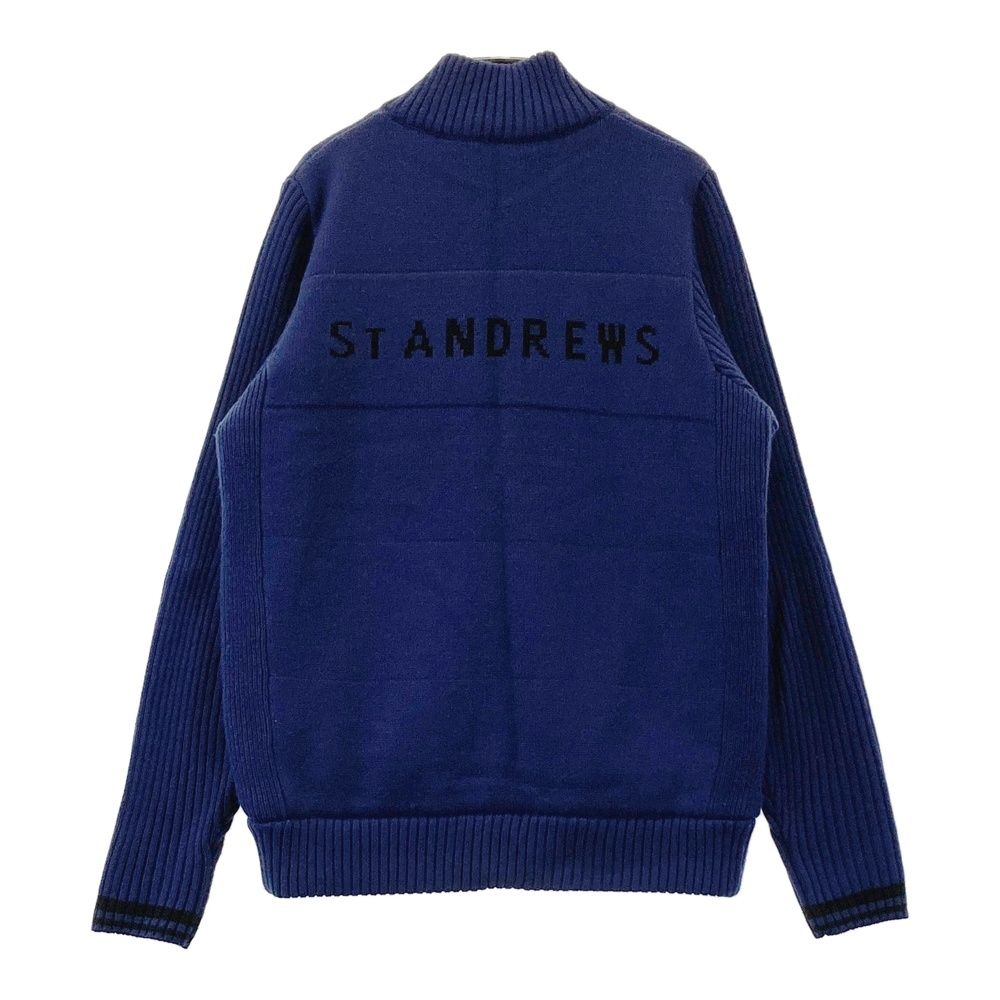サイズ：M ST ANDREWS セントアンドリュース ニットジャケット