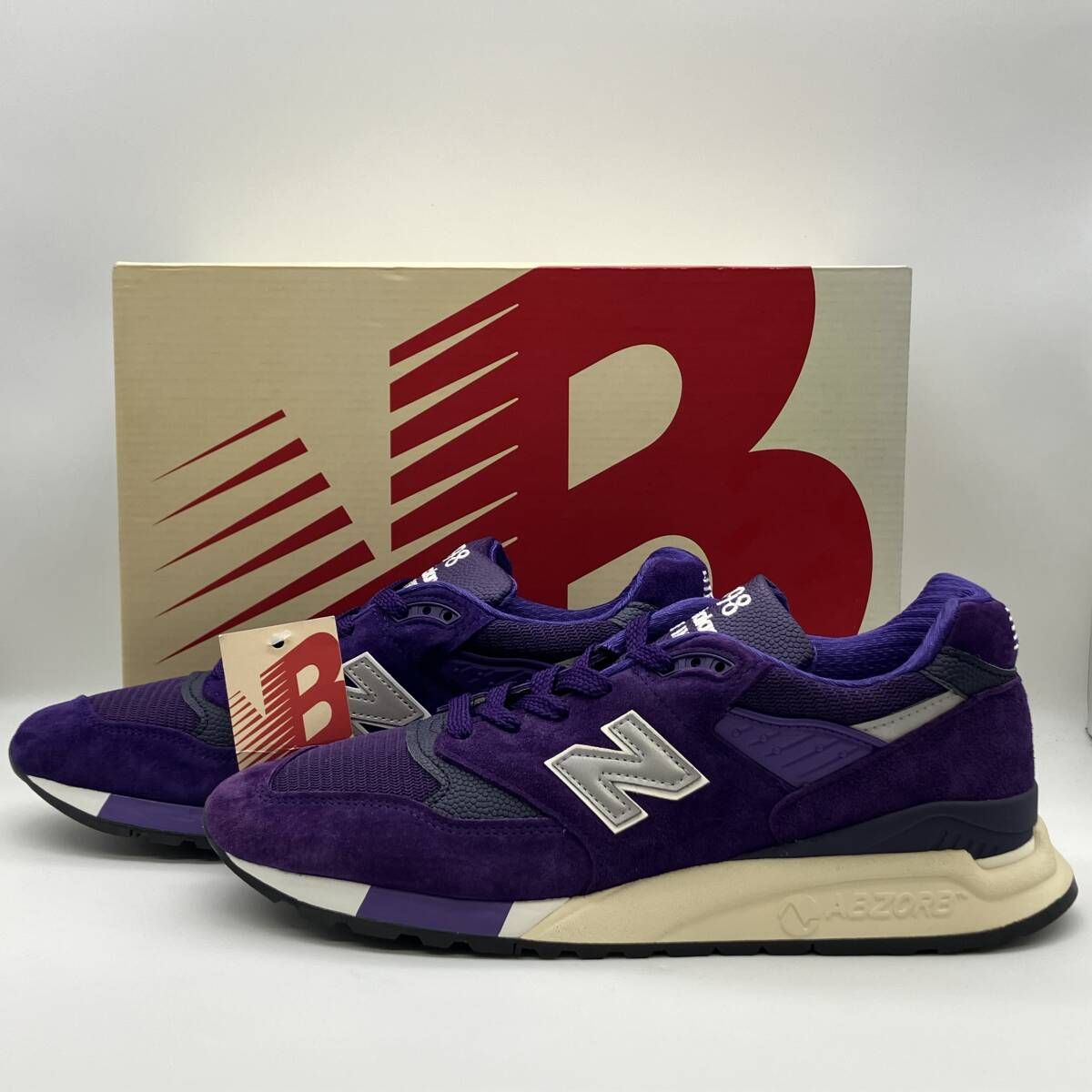 New Balance 998 PLUM PURPLE ニューバランス U998TE パームパープル