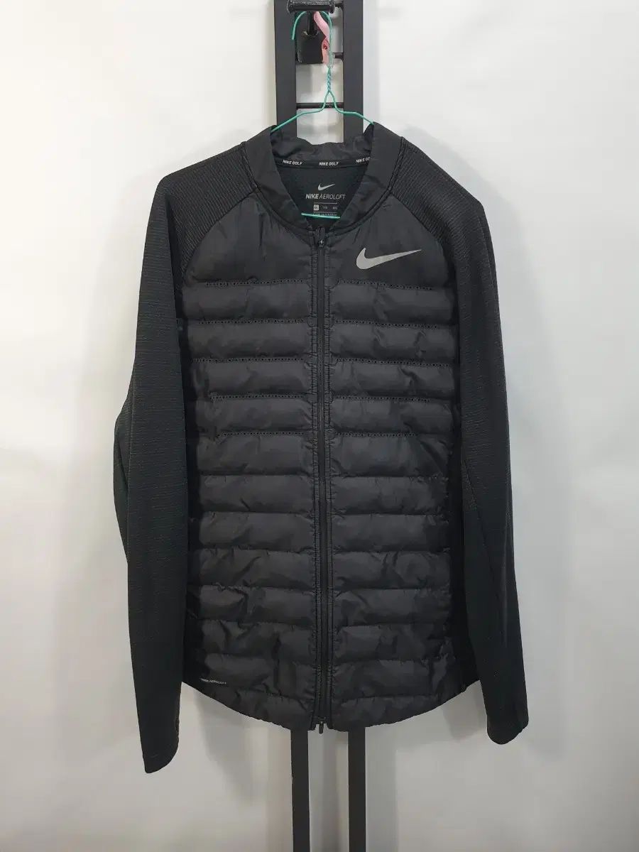 ナイキ ゴルフ エアロロフト 軽量 ダウン ハイパー アダプト ジャケット ブラック XXL