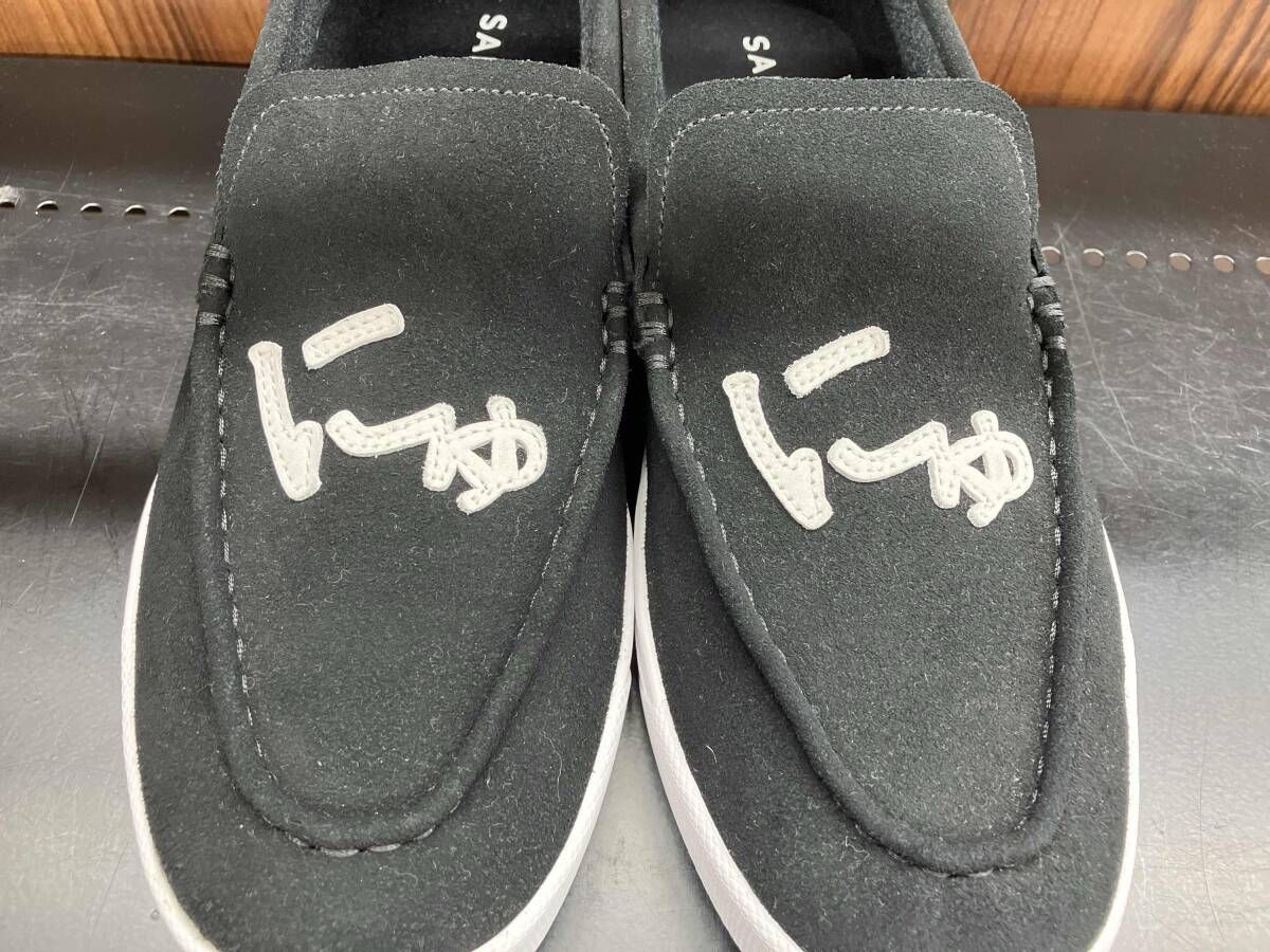 via SANGACIO (サンガッチョ) にゅ～ず LOAFER BLACK ローファー