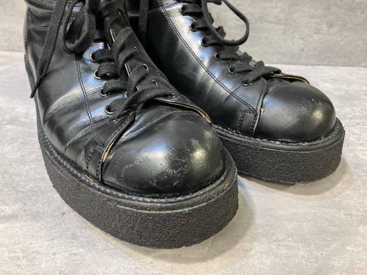 YOHJI POUR HOMME REATHER DEMI BOOTS レザーデミブーツ サイズ約28 5 cm ヨウジヤマモプールオム