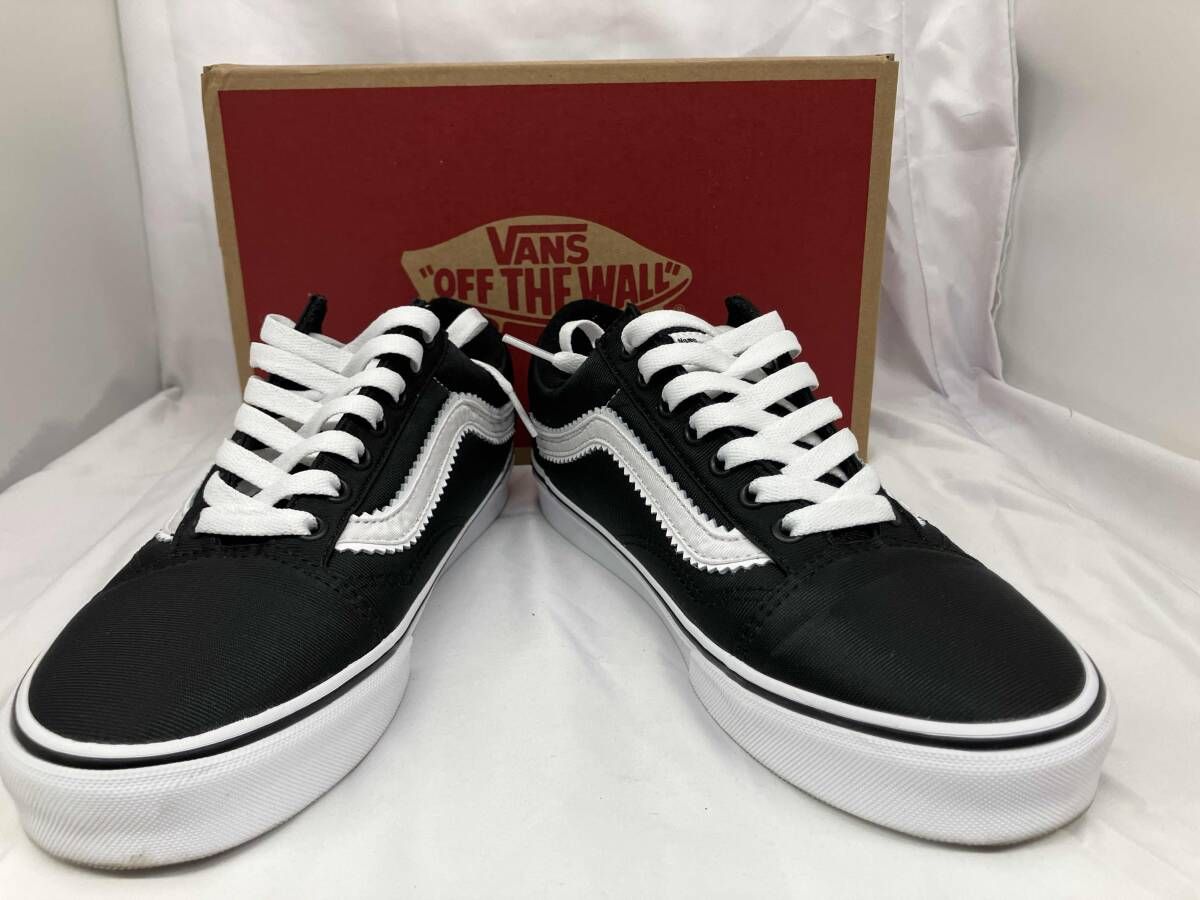 VANS X BEAMS/スニーカー/01d Skool/ブラック/ホワイト/26.5cm