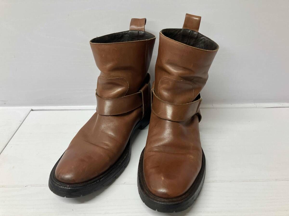 DOLCE-GABBANA ドルチェ-ガッバーナ 1567 A 5236 エンジニアブーツ 25.5 cm 6 1 2 ブラウン通年