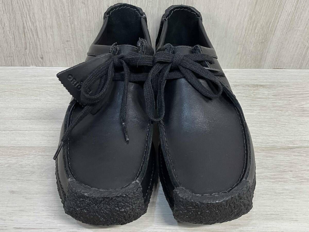 Clarks Natalie 本革 レザー デザート ブーツ ワラビー ナタリー シューズ クラークス ブラック メンズ 6 1|2 25 cm