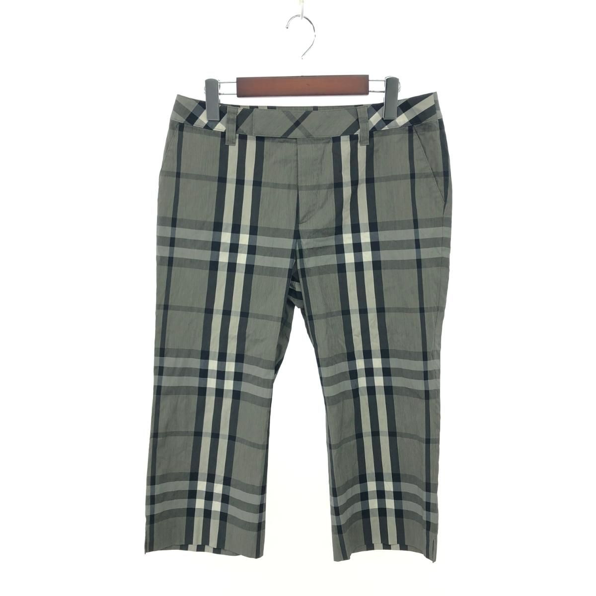 BURBERRY - BURBERRY バーバリー パンツ ボトムス チェック BURBERRY - BURBERRY バーバリー パンツ ボトムス チェック
