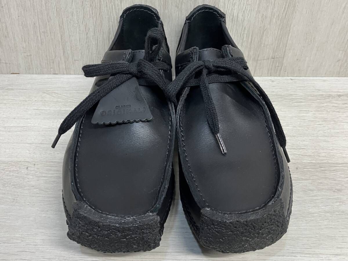 Clarks Natalie 7 25 5 cm 本革 レザー デザート ブーツ ナタリー ワラビー シューズ 靴 クラークス オリジナル ブラック メンズ