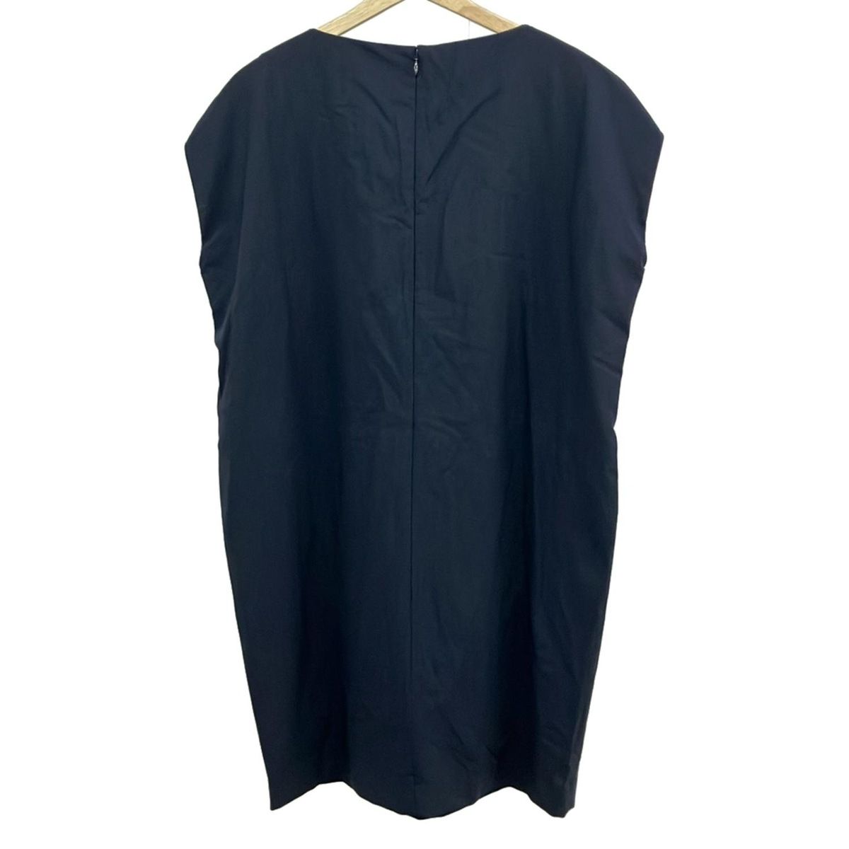 ENFOLD(エンフォルド) ワンピース サイズ36 S レディース - ネイビー