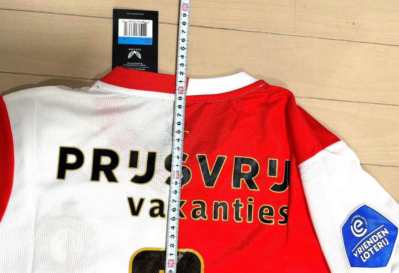 新品未使用】2025-2026 フェイエノールト ホーム ユニフォーム 上田綺