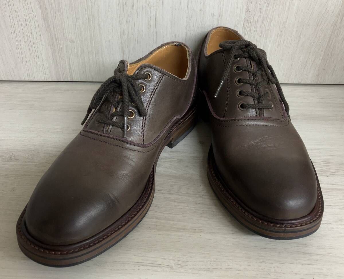 COMME des GARCONS HOMME コム デ ギャルソン オム 5ホール レースアップシューズ ドレスシューズ ブラウン 表記サイズ 25