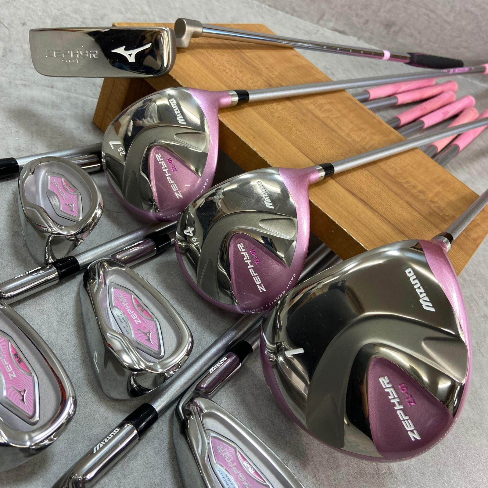 ミズノ ゼファー ZL-01 レディースゴルフ クラブセット 10本 L 右利き