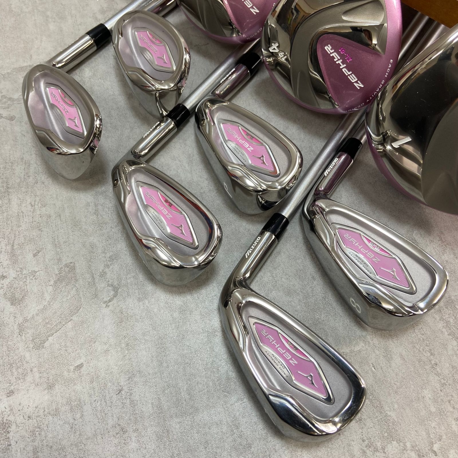 ミズノ ゼファー ZL-01 レディースゴルフ クラブセット 10本 L 右利き