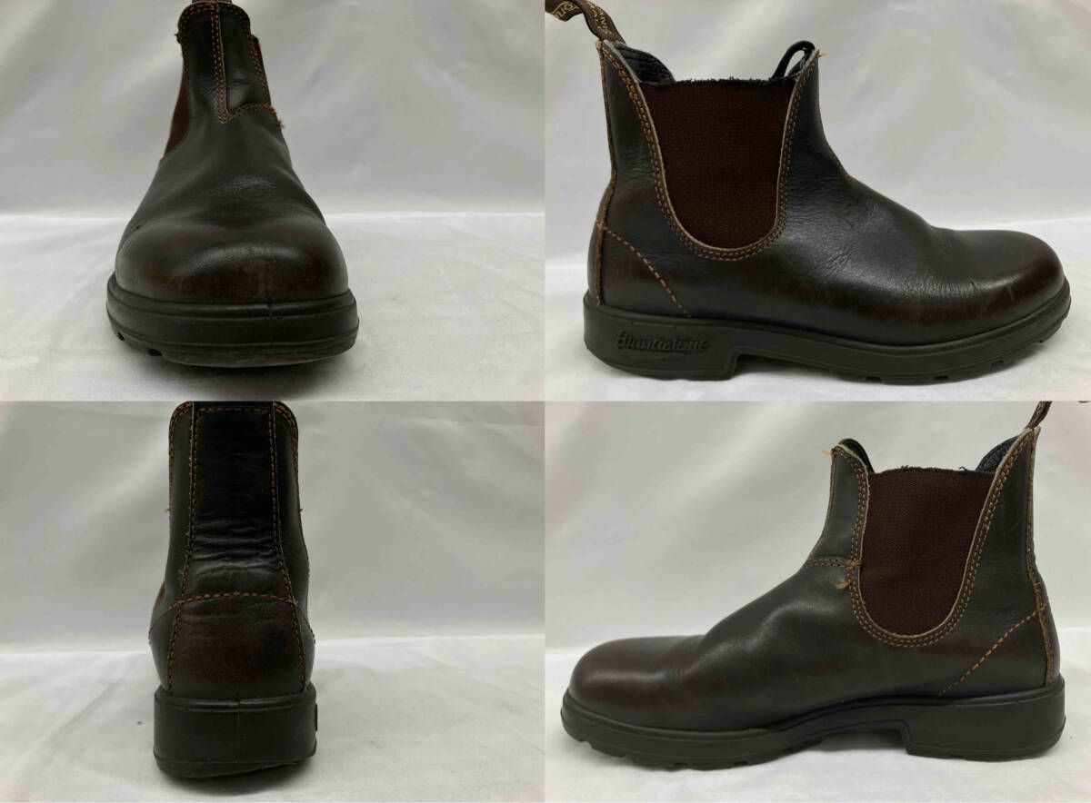 Blundstone ブランドストーン サイドゴアブーツ ショートブーツ レザー ブラウン サイズ5 約24.5cm