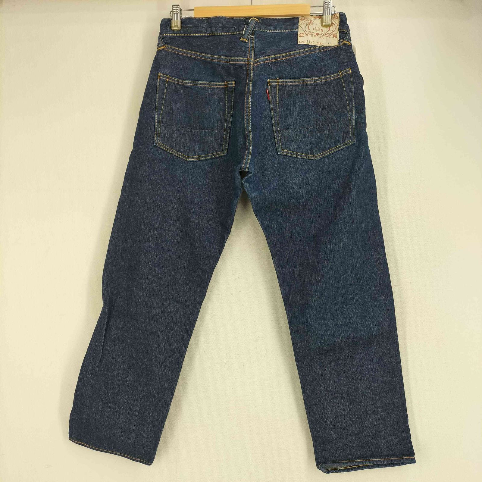 エヴィス EVISU LOT2110 セルビッジ ダブルニー ボタンフライデニム