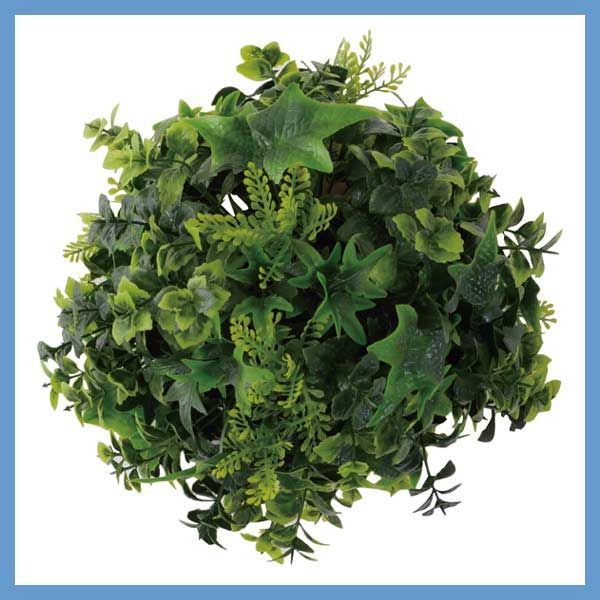 １２Ｐセット ポリエチレン製のフェイクグリーンボール Ｓ 直径約25 cm No.902 Ｄ