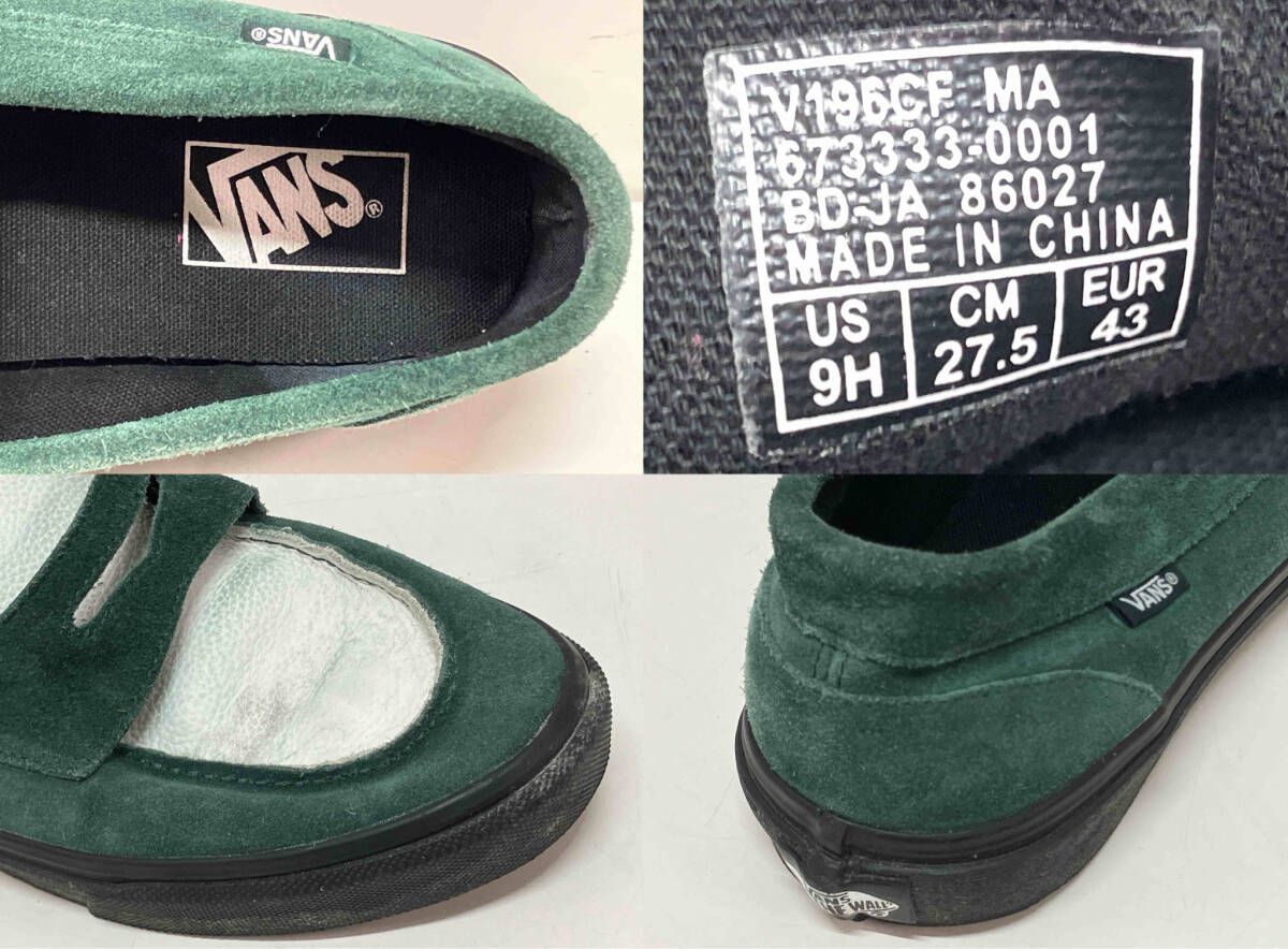 VANS ヴァンズ スニーカー ローファー 673333-0001 在原みゆ紀 27.5cm