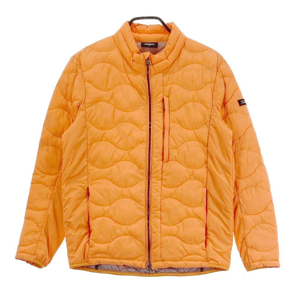 サイズ：M TITLEIST タイトリスト 中綿ジャケット オレンジ系