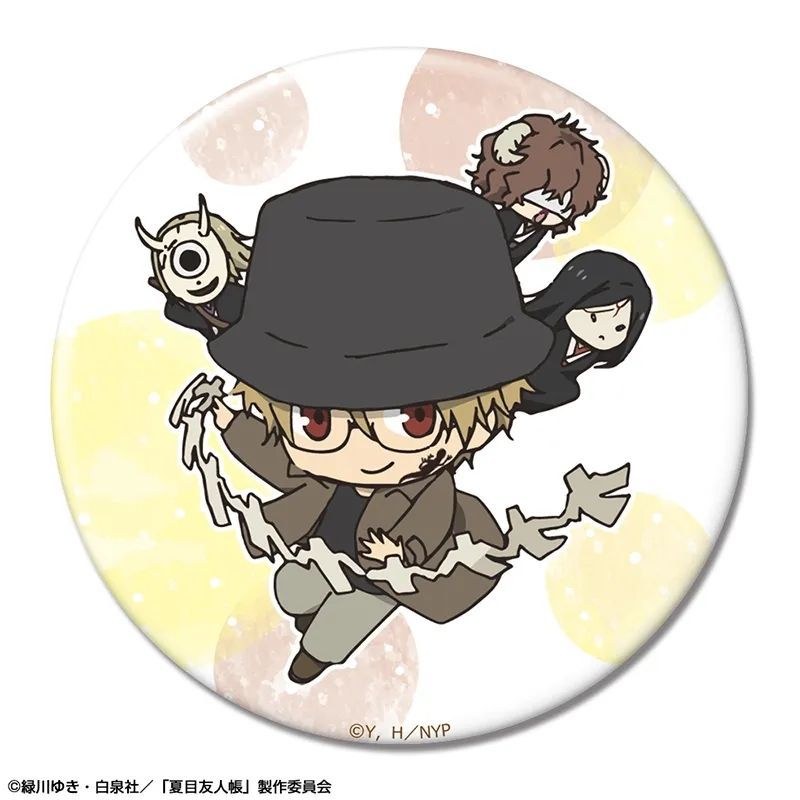 夏目友人帳 缶バッジ デザイン(名取周一) - メルカリ
