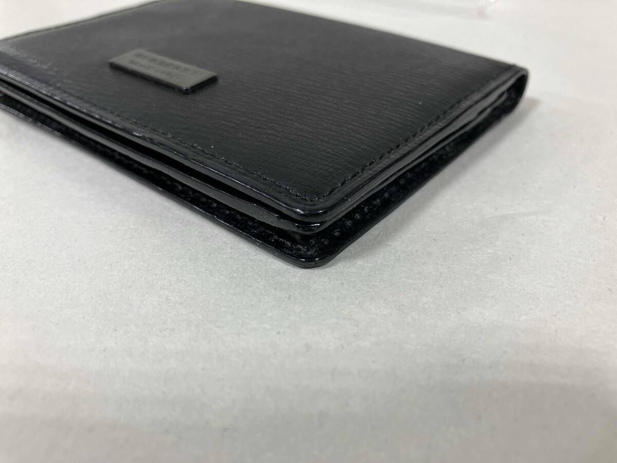 ✨23名様のいいね✨新品 BURBERRY BLACK LABEL カードケース BURBERRY BLACK LABEL カードケース ブラック バーバリー