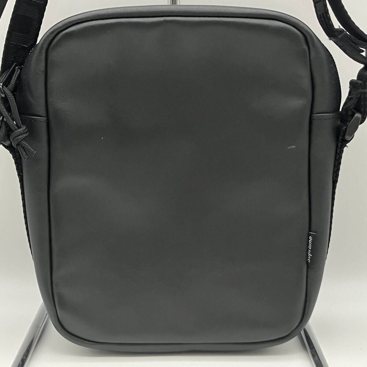 Supreme LEATHER SHOULDER BAG BLACK シュプリーム レザー ショルダーバッグ ブラック