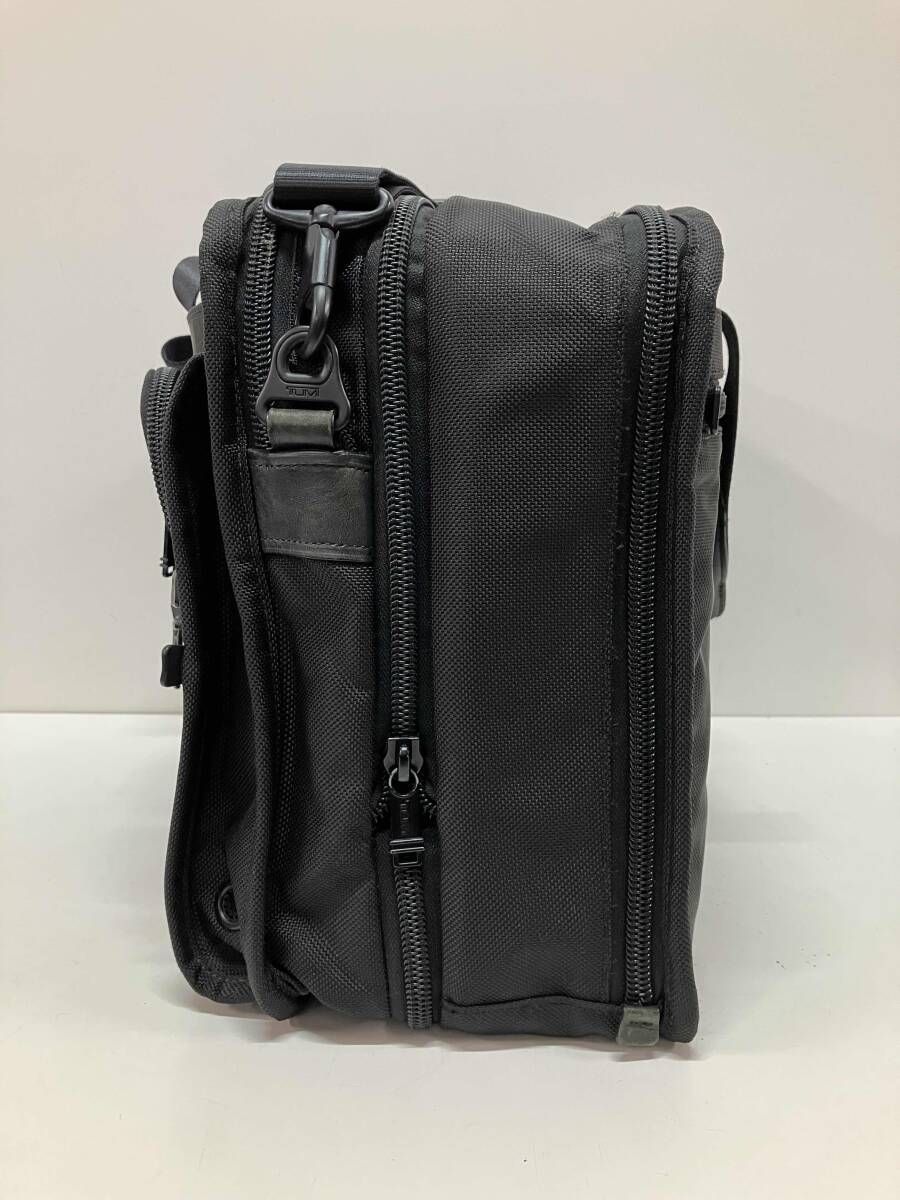 TUMI トゥミ エクスパンダブル オーガナイザー ラップトップ ブリーフケース ビジネスバッグ ブラック 拡張機能付