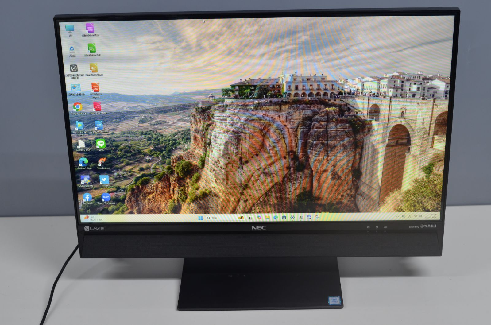 一体型パソコン NEC DA 970|F Windows 11 Core i 7-6567 U 爆速SSD 1 TB|メモリ8 GB|ブルーレイ|23.8インチ|WEBカメラ|無線内蔵