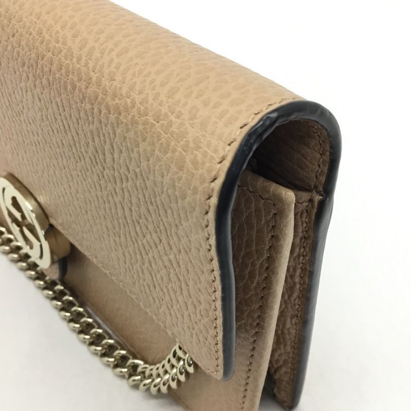 GUCCI【グッチ】インターロッキングG チェーンショルダーバッグ