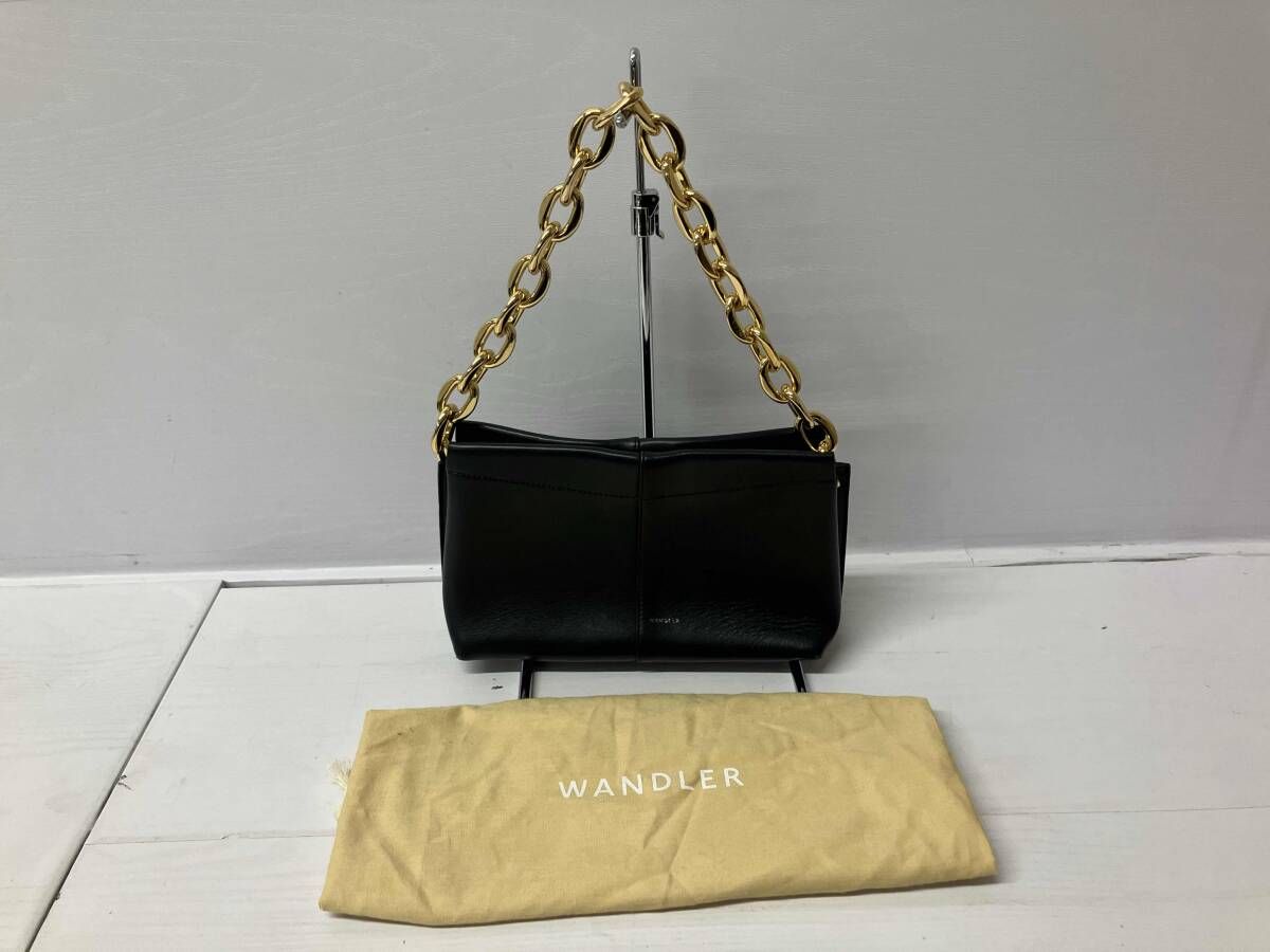 WANDLER ワンドラー ショルダーバッグ ブラック レザー 通年 - メルカリ
