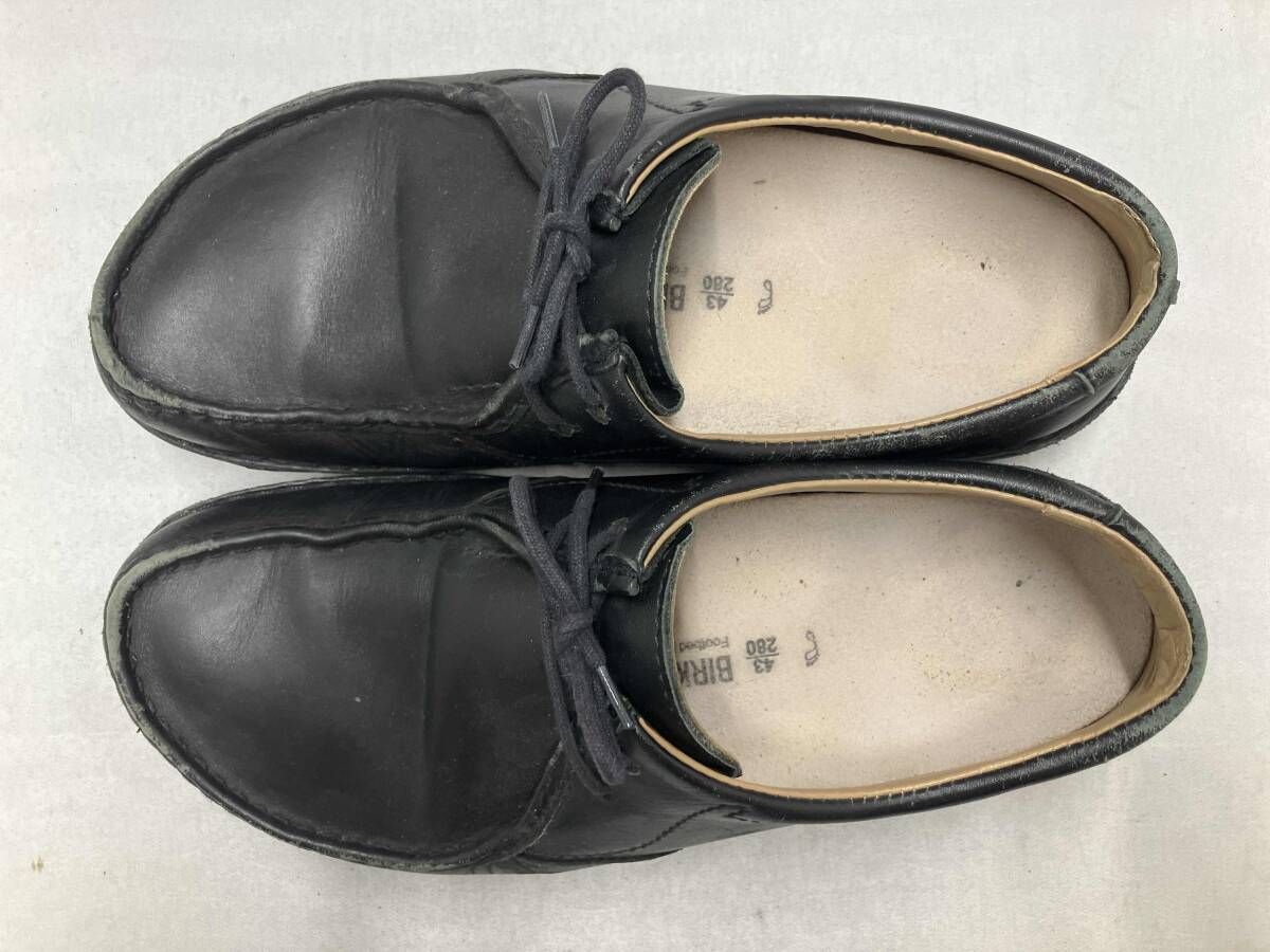 BIRKENSTOCK / ビルケンシュトック パサデナ 革靴 ブラック サイズ28cm