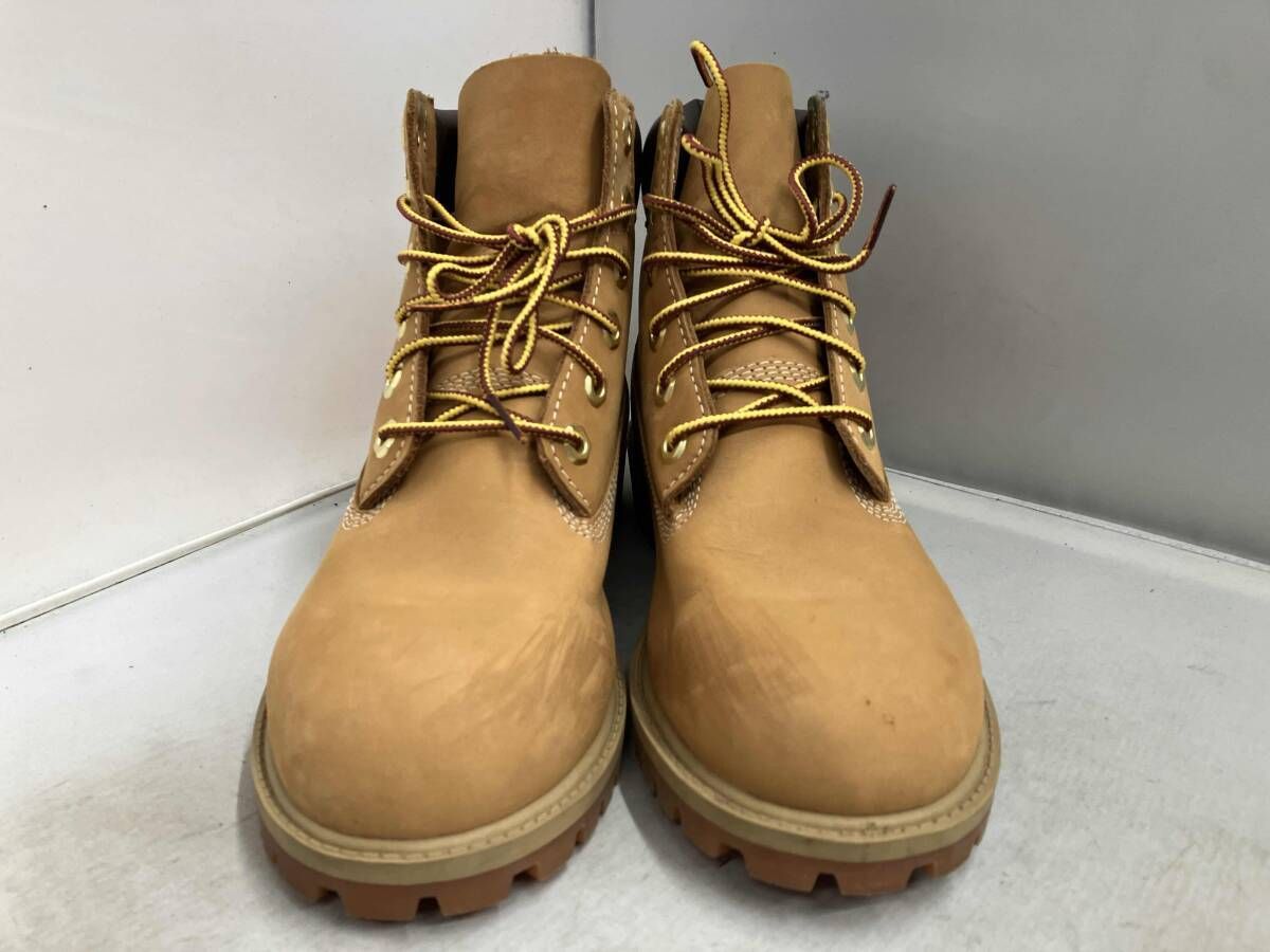 Timberland ティンバーランド 12909 ショートブーツ ブーツ サイズ24.0㎝ オーカー 爪先部分擦れ跡あり