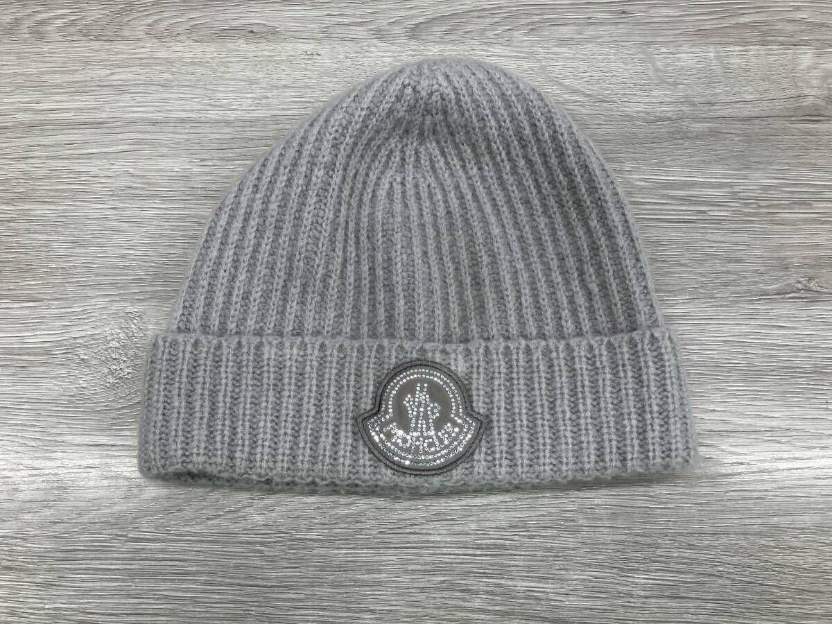 MONCLER C-TIND-23-5372-UNI ニット帽 グレー