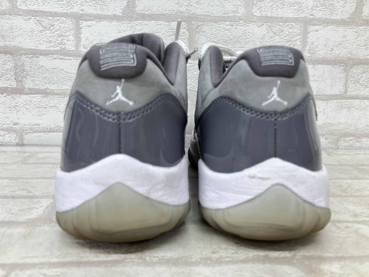 NIKE AIR JMRDAN 11 RETRO LOW 528895-003 ナイキ エアジョーダン 11 レトロ スニーカー グレー メンズ 27.5cm