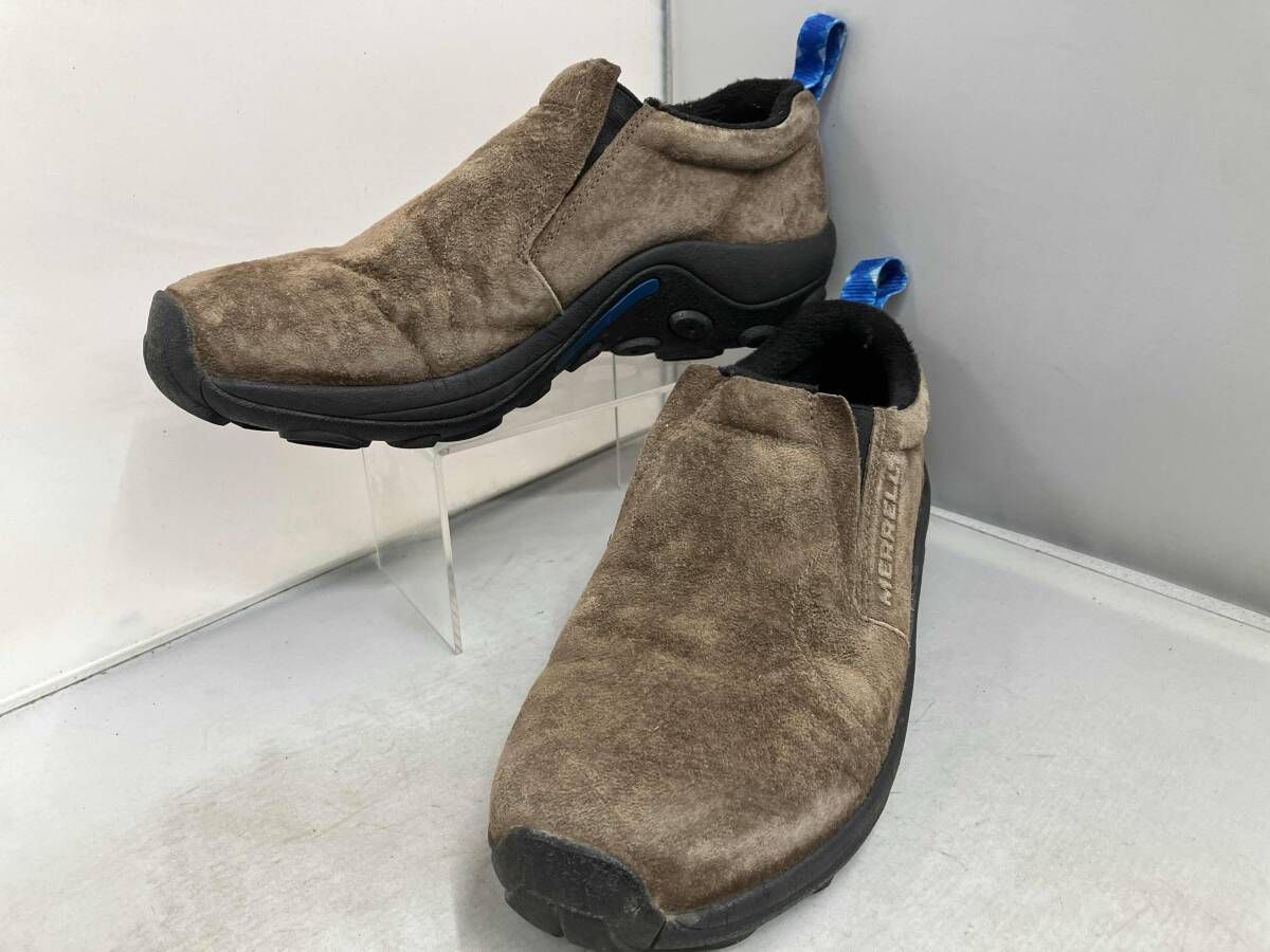 MERRELL メレル J 37829 ランニングシューズ サイズ27.5㎝ ブラウン スエード 側面使用感あり
