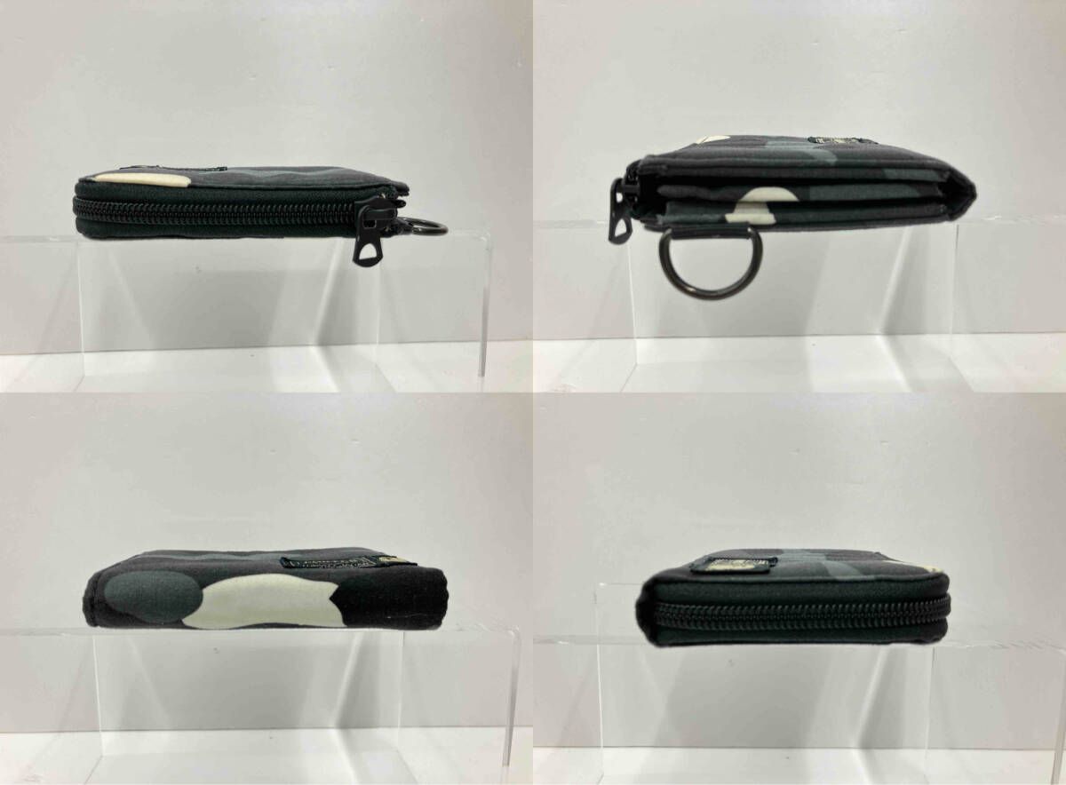 A BATHING APE × PORTER アベイシングエイプ×ポーター CAMO MINI WALLET M 財布 小銭入れ 箱 ブラック 通年