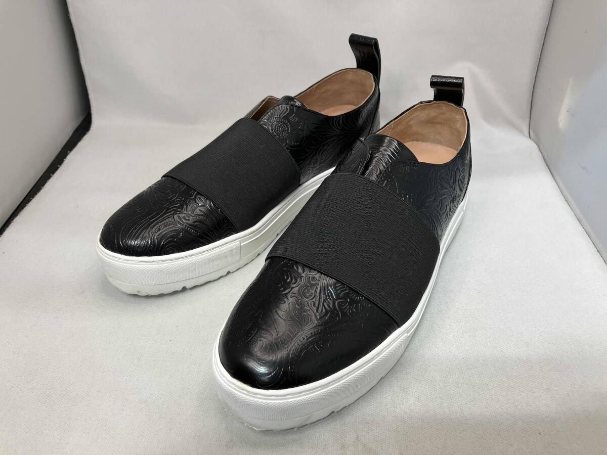 JIL SANDER スリッポン レザー シューズ Leather slip-on sneakers in multicoloured - Jil Sander | Mytheresa