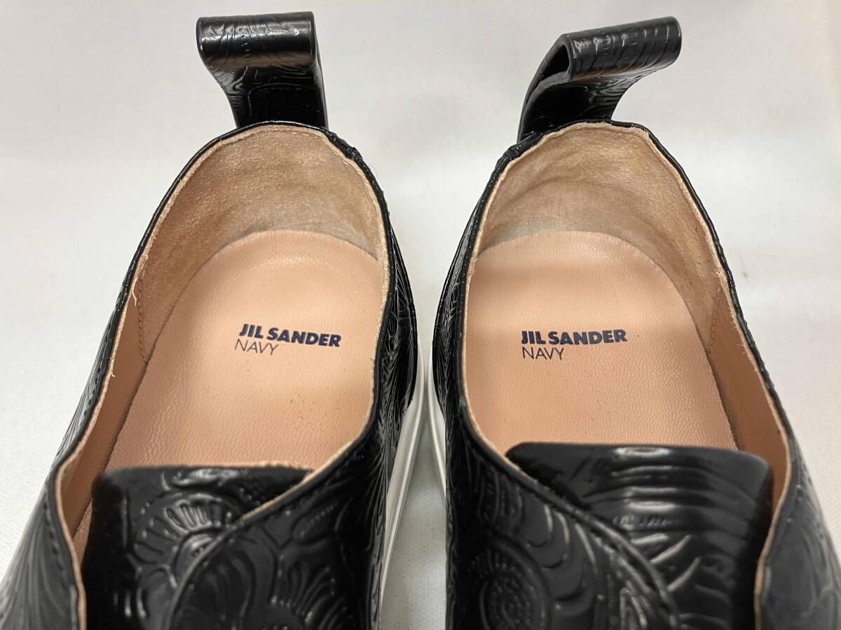 JIL SANDER スリッポン レザー シューズ Leather slip-on sneakers in multicoloured - Jil Sander | Mytheresa