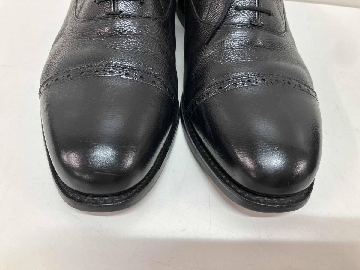 SCOTCH GRAIN スコッチグライン L 1424 ストレートチップ 内羽根 エンボスレザー 箱あり