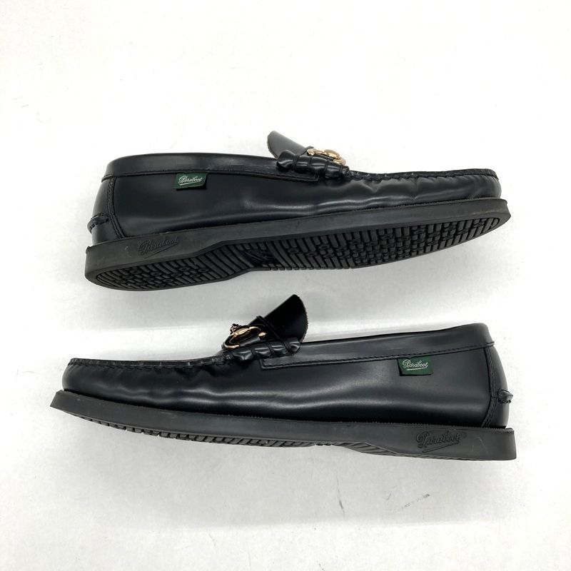Paraboot パラブーツ ビットローファー 0919 シューズ 革靴 通勤 ビジネス メンズ UK 7 25 5 cm ブラック 靴 B 15281
