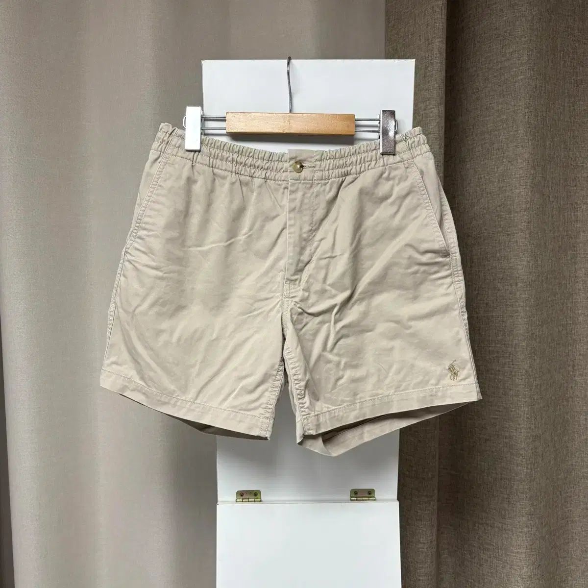 ポロ 最新ラベル フラップスター ハーフパンツ S