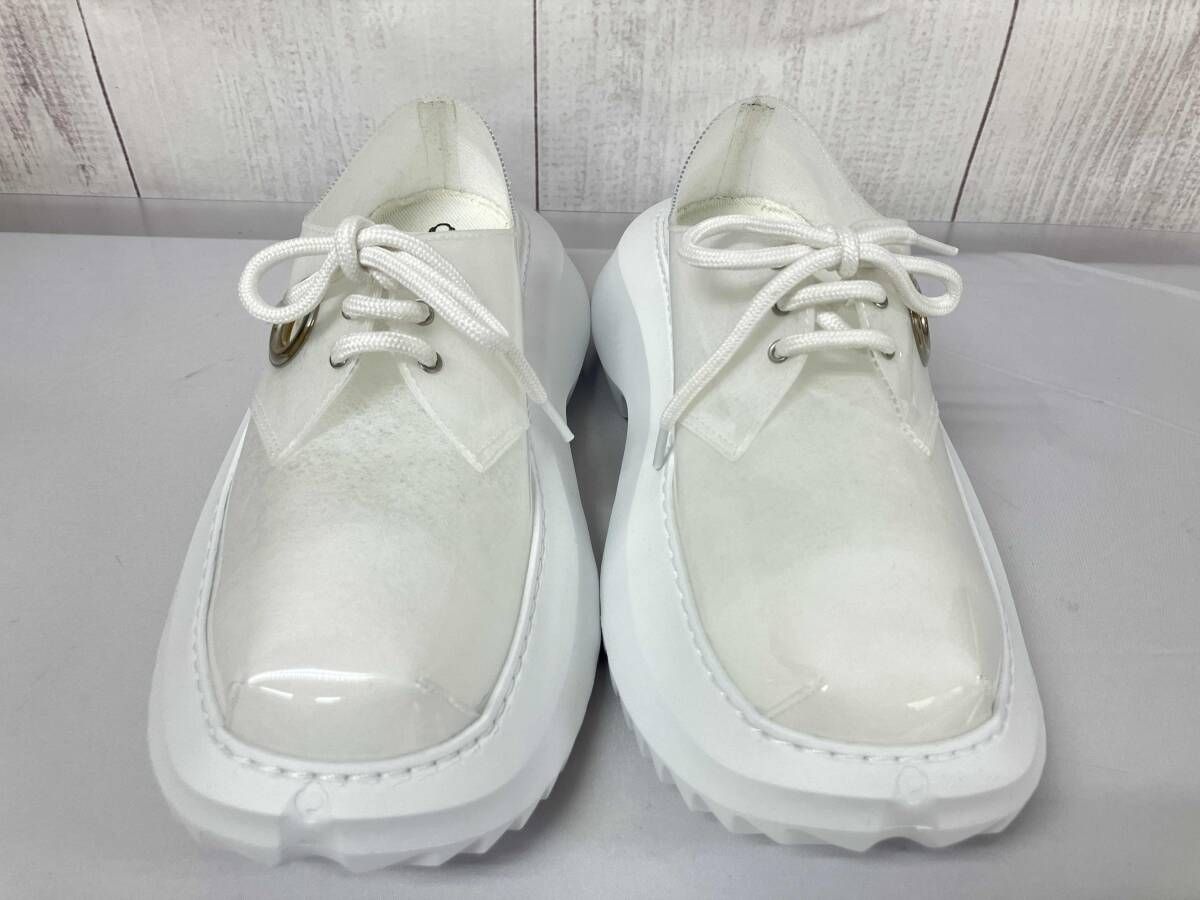 COMME des GARCONS PHILEO コムデギャルソン ヒィレオ ダービーシューズ ホワイト サイズ 40