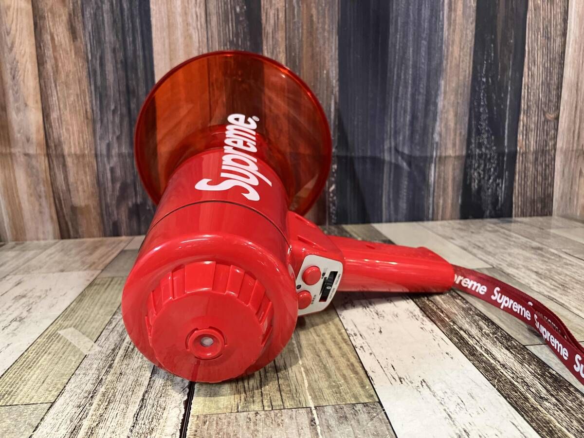 Supreme シュプリーム Pyle Waterproof Megaphone RED メガホン - メルカリ