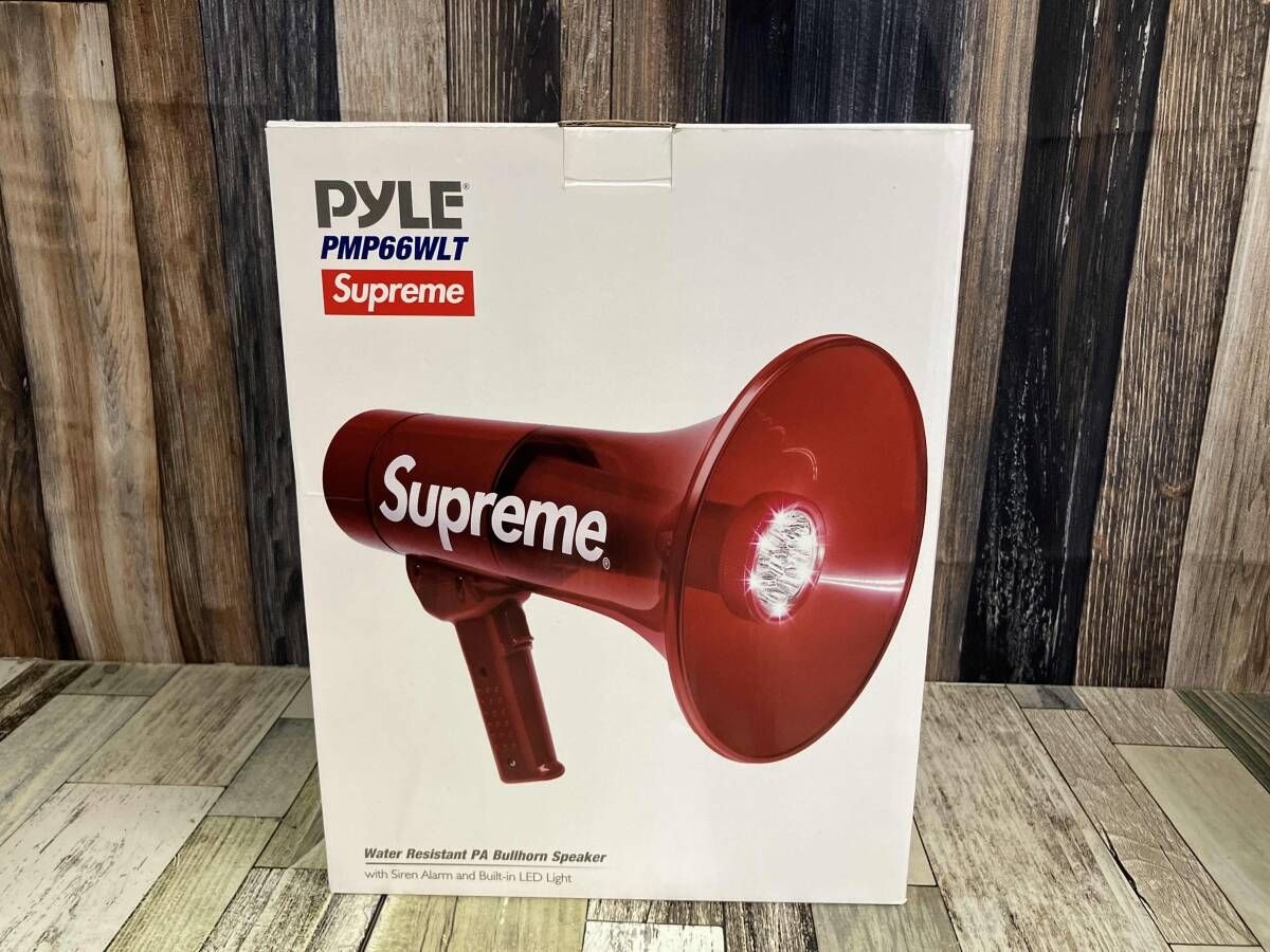 Supreme シュプリーム Pyle Waterproof Megaphone RED メガホン - メルカリ
