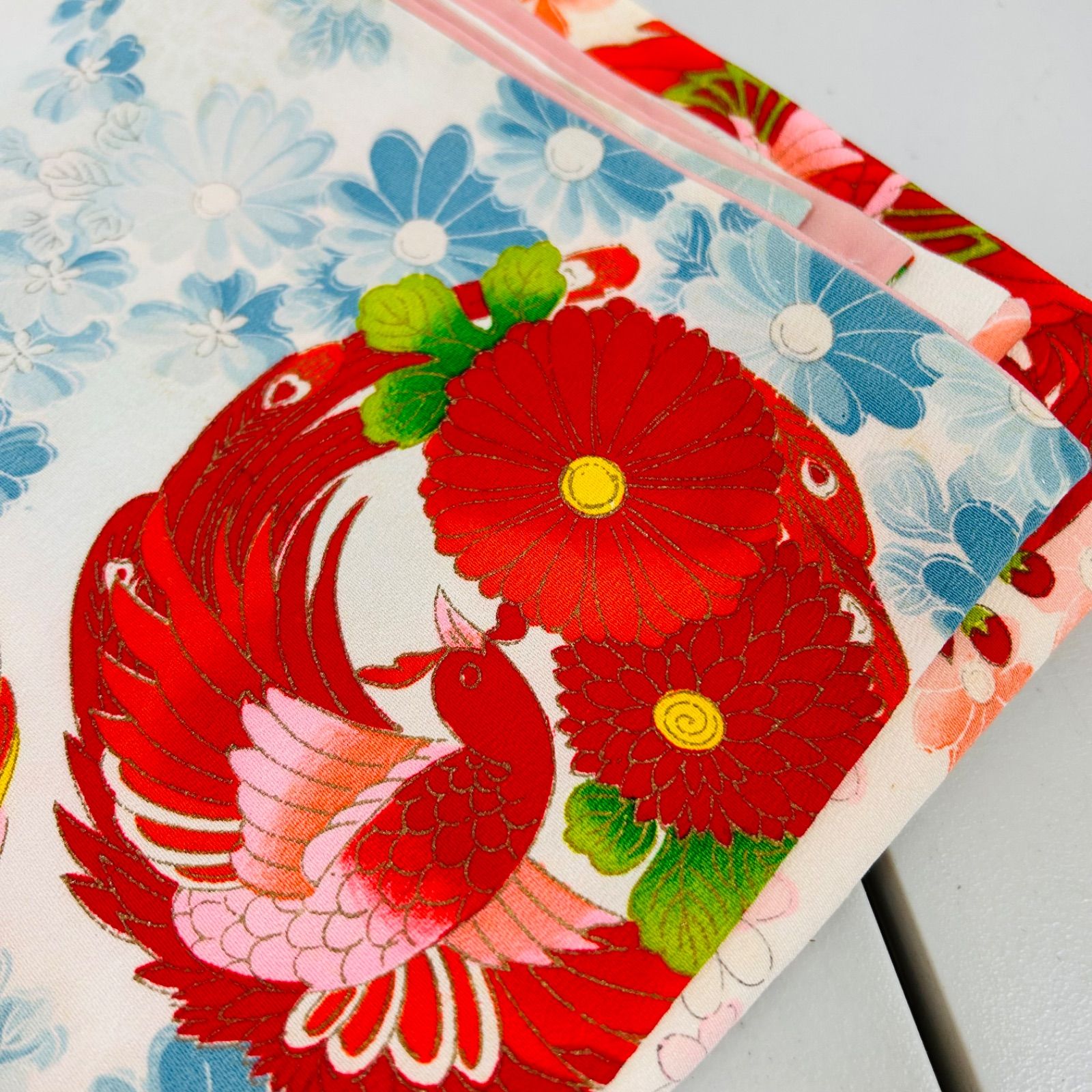 アンティーク 着物 正絹 5着 着物まとめ売り リメイク材料 m-572