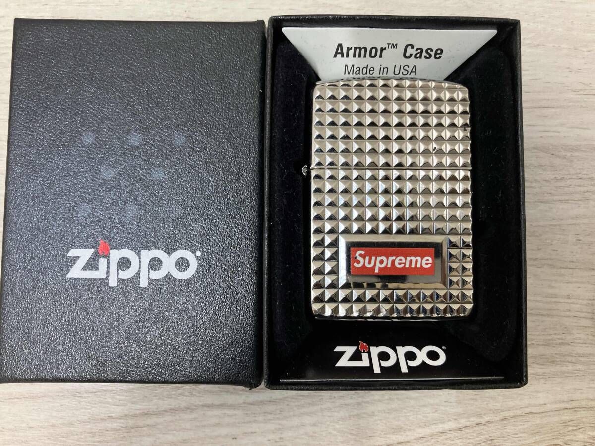 zippo supreme シュプリームDiamond Cut Lighter